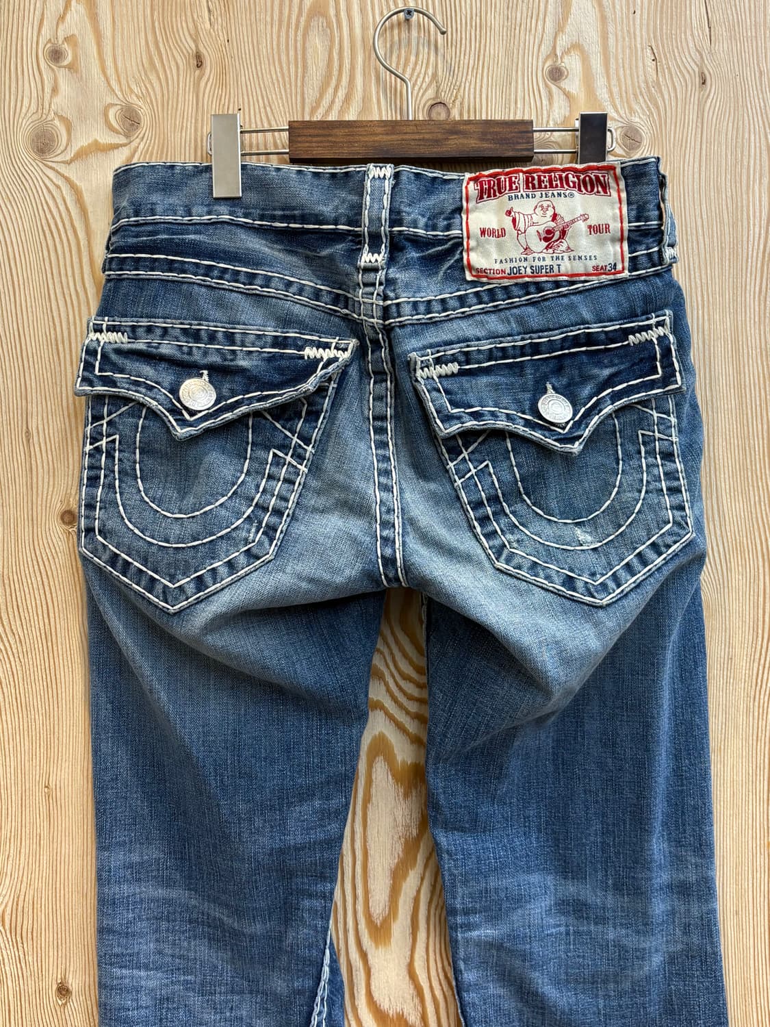 트루릴리젼 스티치 데님팬츠 상품이미지4