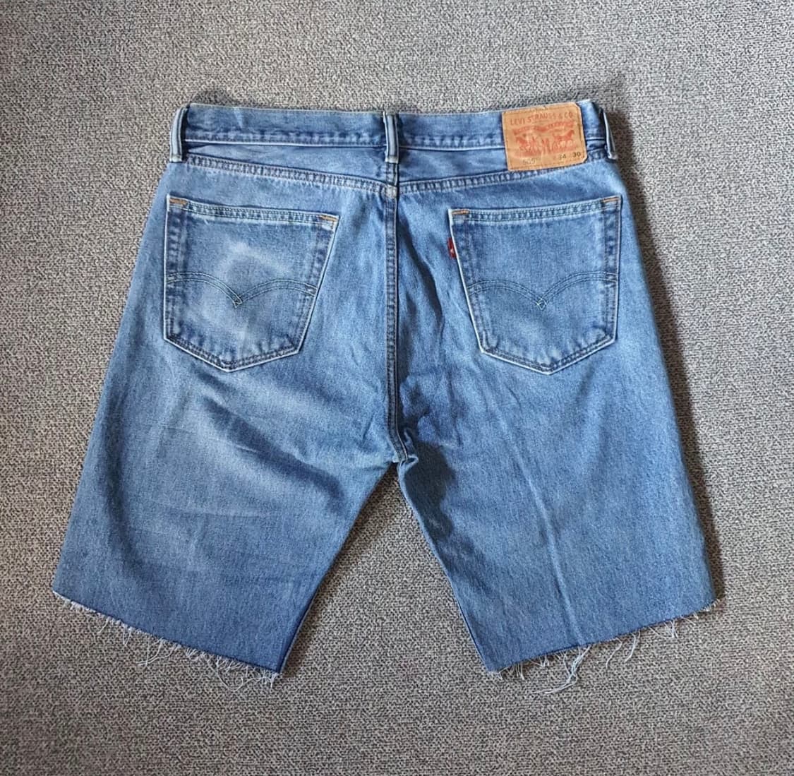 리바이스 505 빈티지 데님 반바지 34 NO.47 상품이미지2