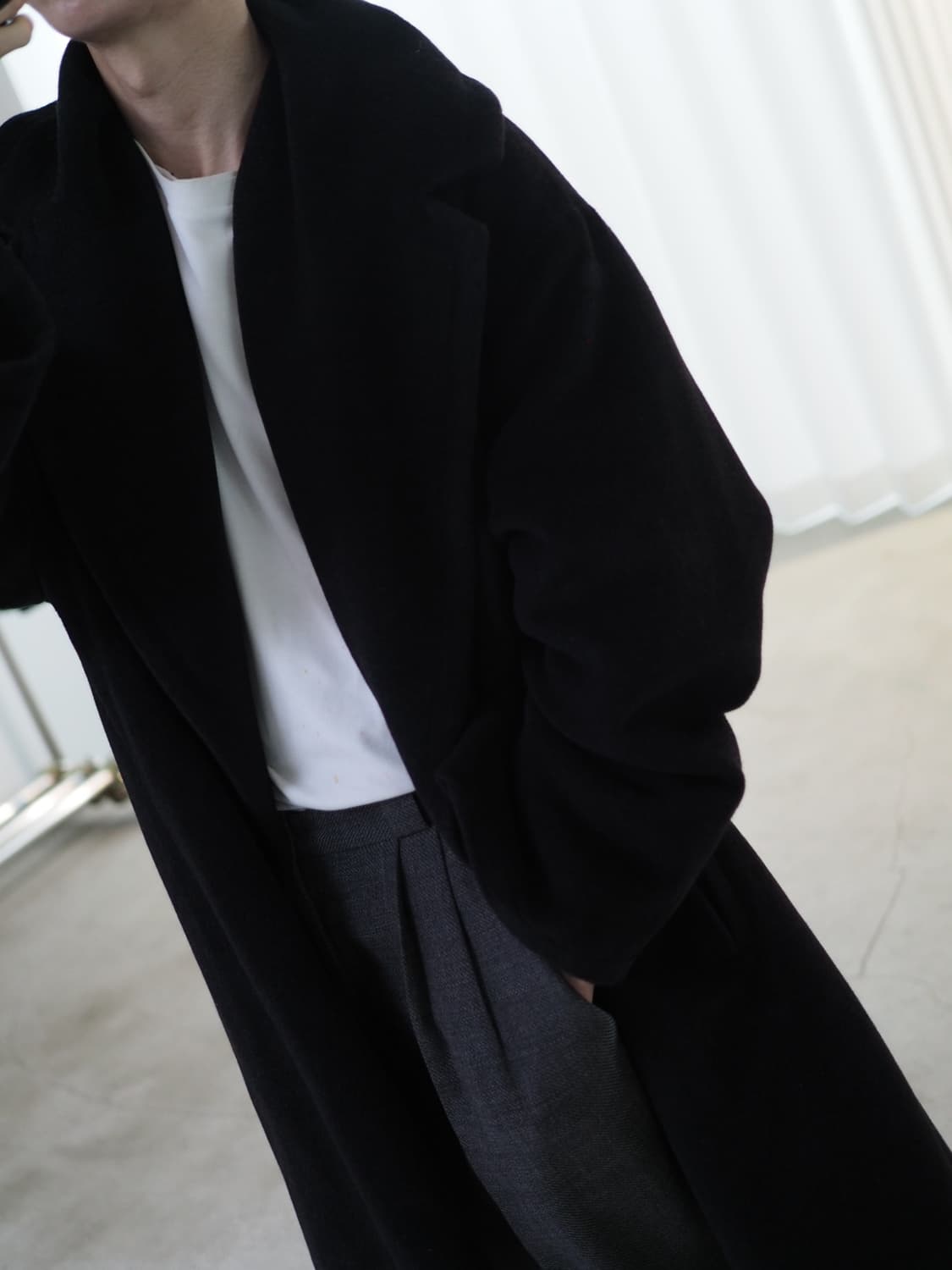 PIERRE PARIS wool coat 상품이미지2