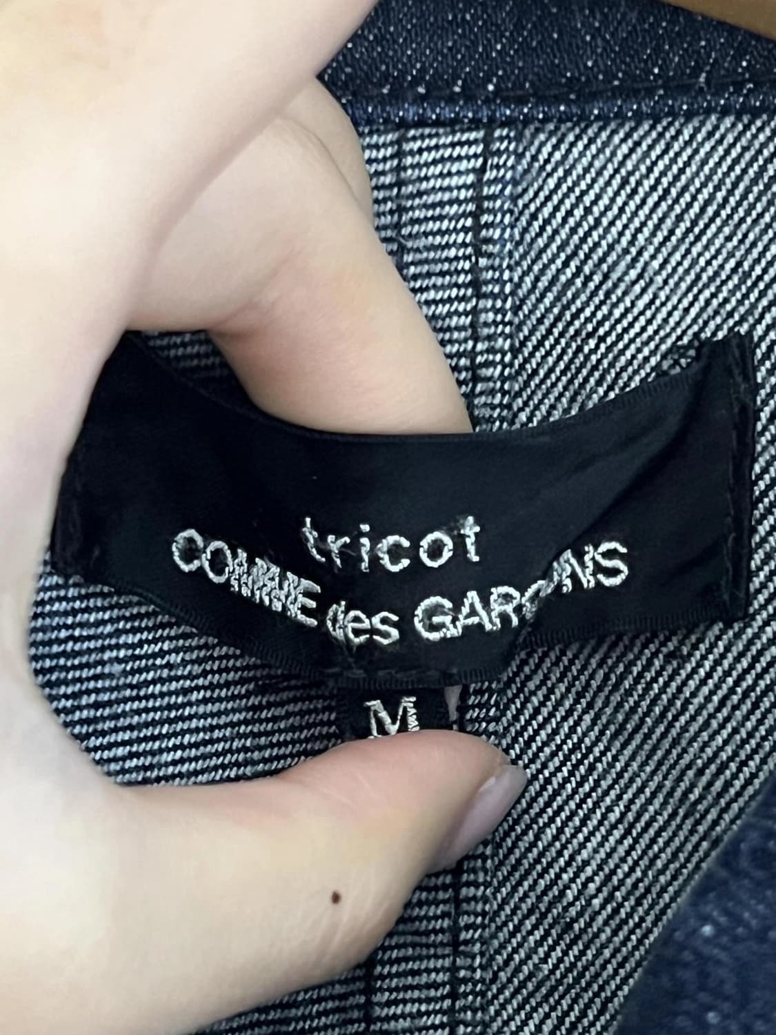 꼼데가르송 트리콧 코트 상품이미지2