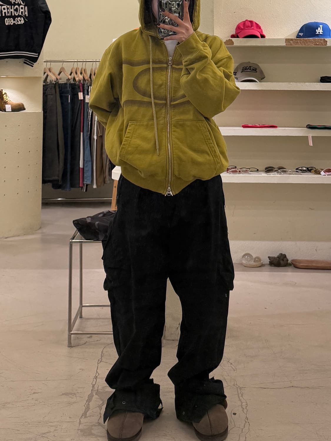 혜인서 밀리터리 카고팬츠 블랙 U1359 상품이미지1