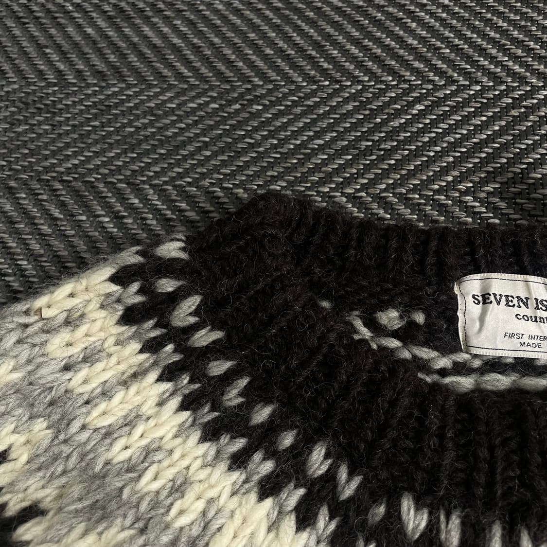 일본 클래식 빈티지 노르딕 패턴 스웨터y 3514 상품이미지6