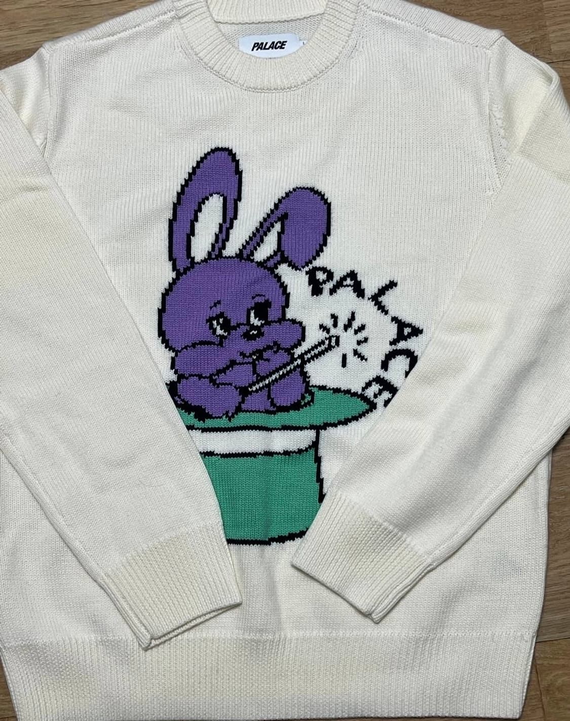 팔라스 햇트릭 니트 화이트 상품이미지2