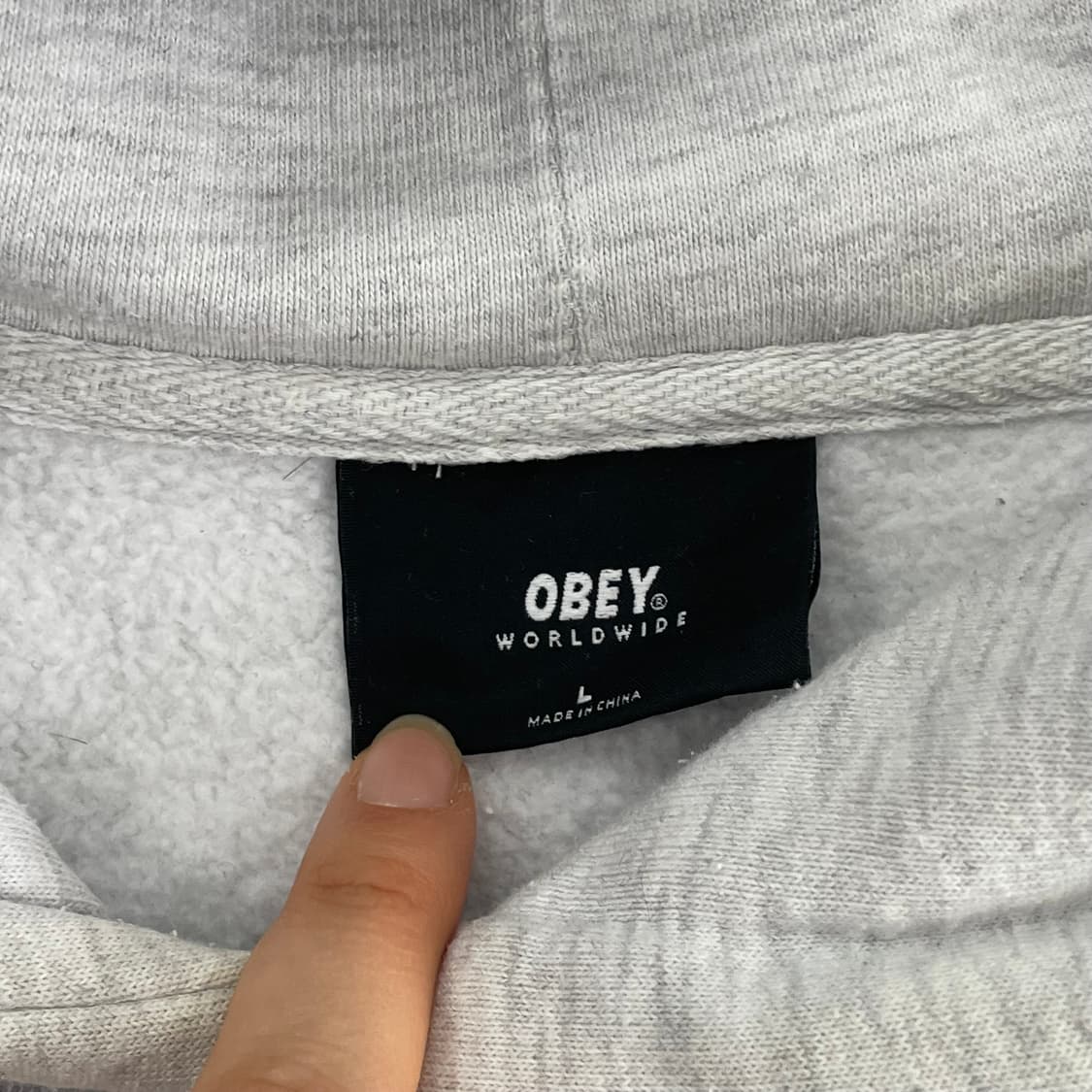 Obey 오베이 서울 멜란지 후드티 상품이미지6