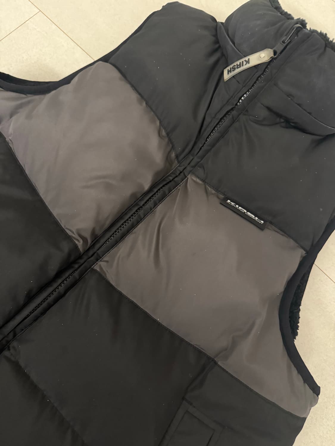 리버시블 패딩조끼 상품이미지4