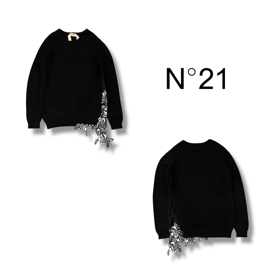  n21 플라워 자수 니트 y13493 상품이미지1