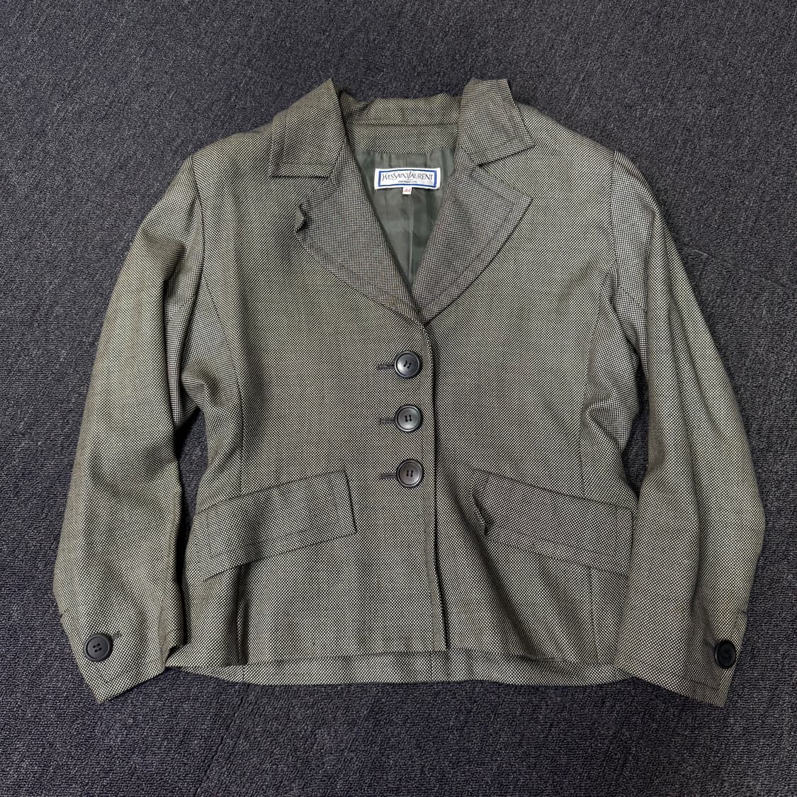 입생로랑 블레이져 패턴 자켓 상품이미지1