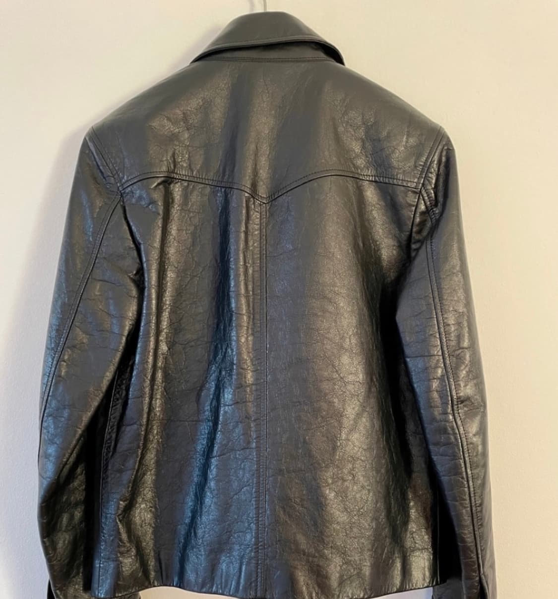 [BTS 지민님 착용] 생로랑 20ss 웨스턴 카프 레더 자켓 상품이미지5