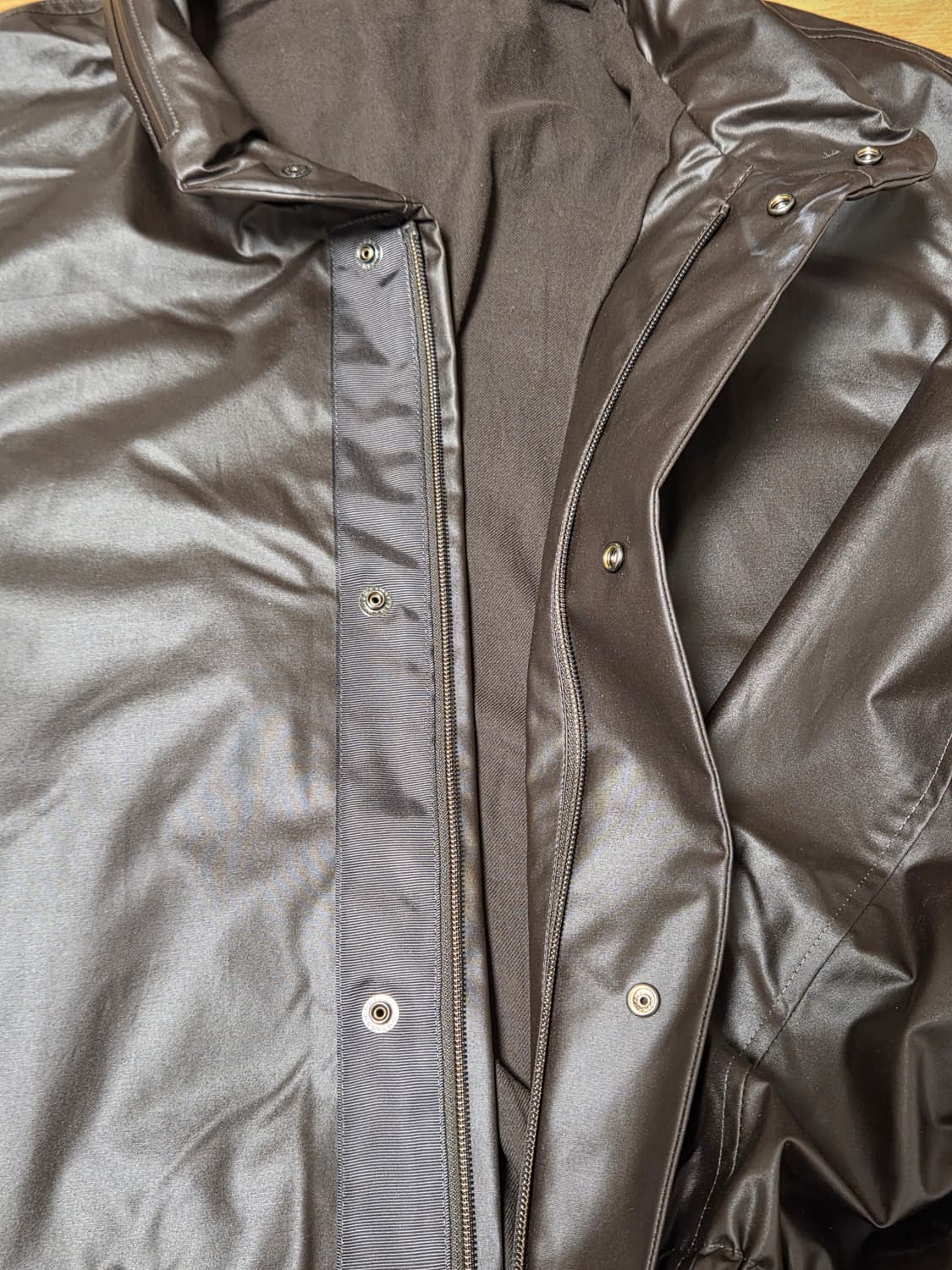 유니클로 U 코팅 쇼트 블루종 3XL 상품이미지2