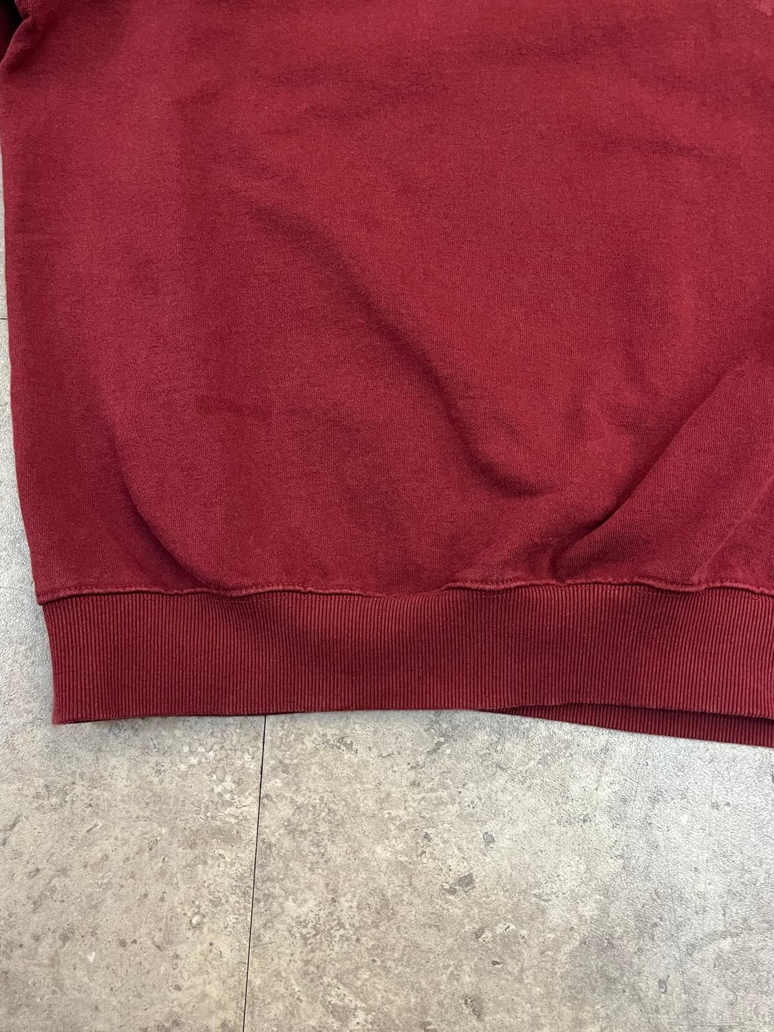 디스이즈네버뎃 레터링 맨투맨 버건디 L #csz2238 상품이미지6