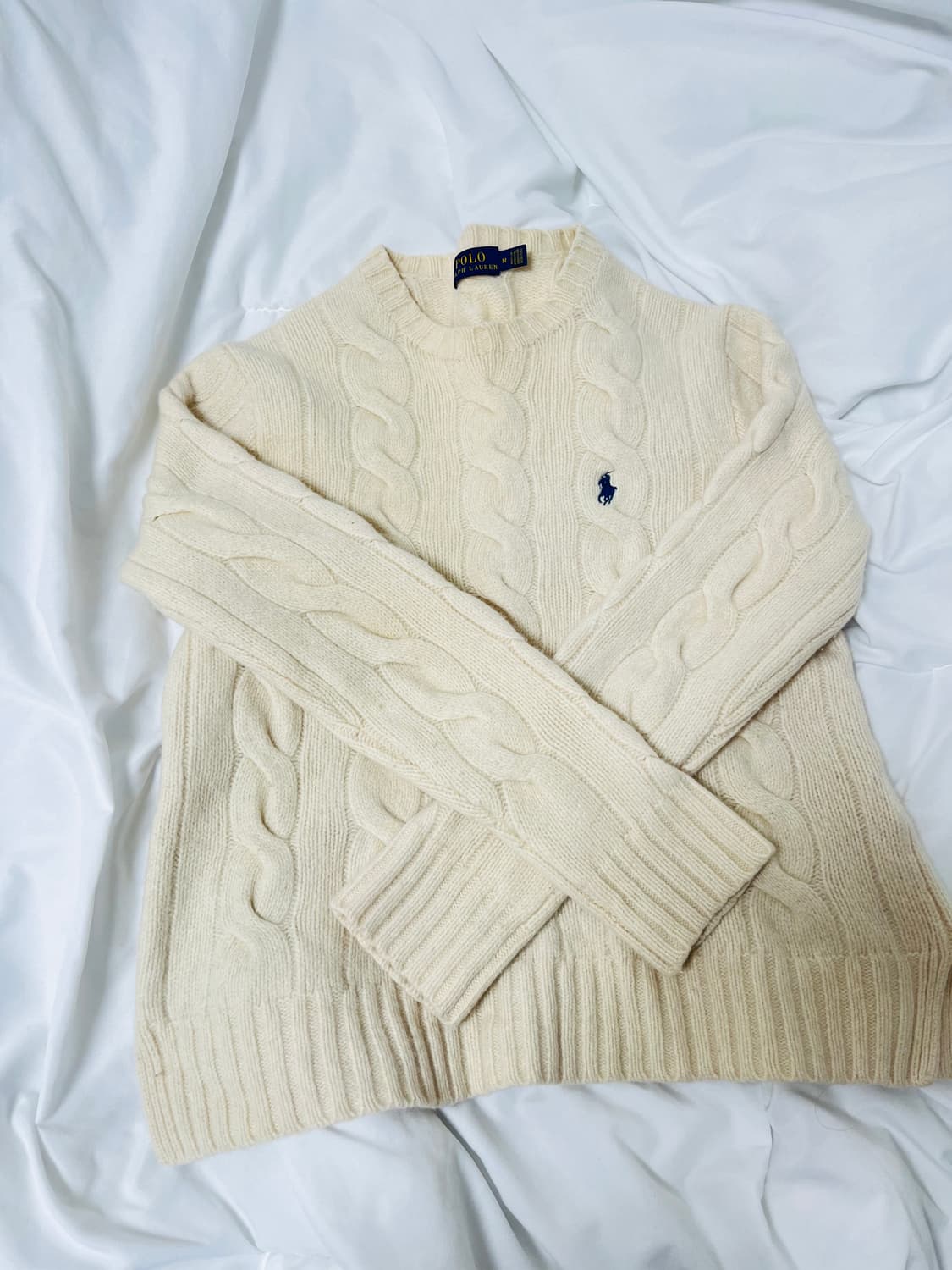 폴로 꽈배기 니트 상품이미지2