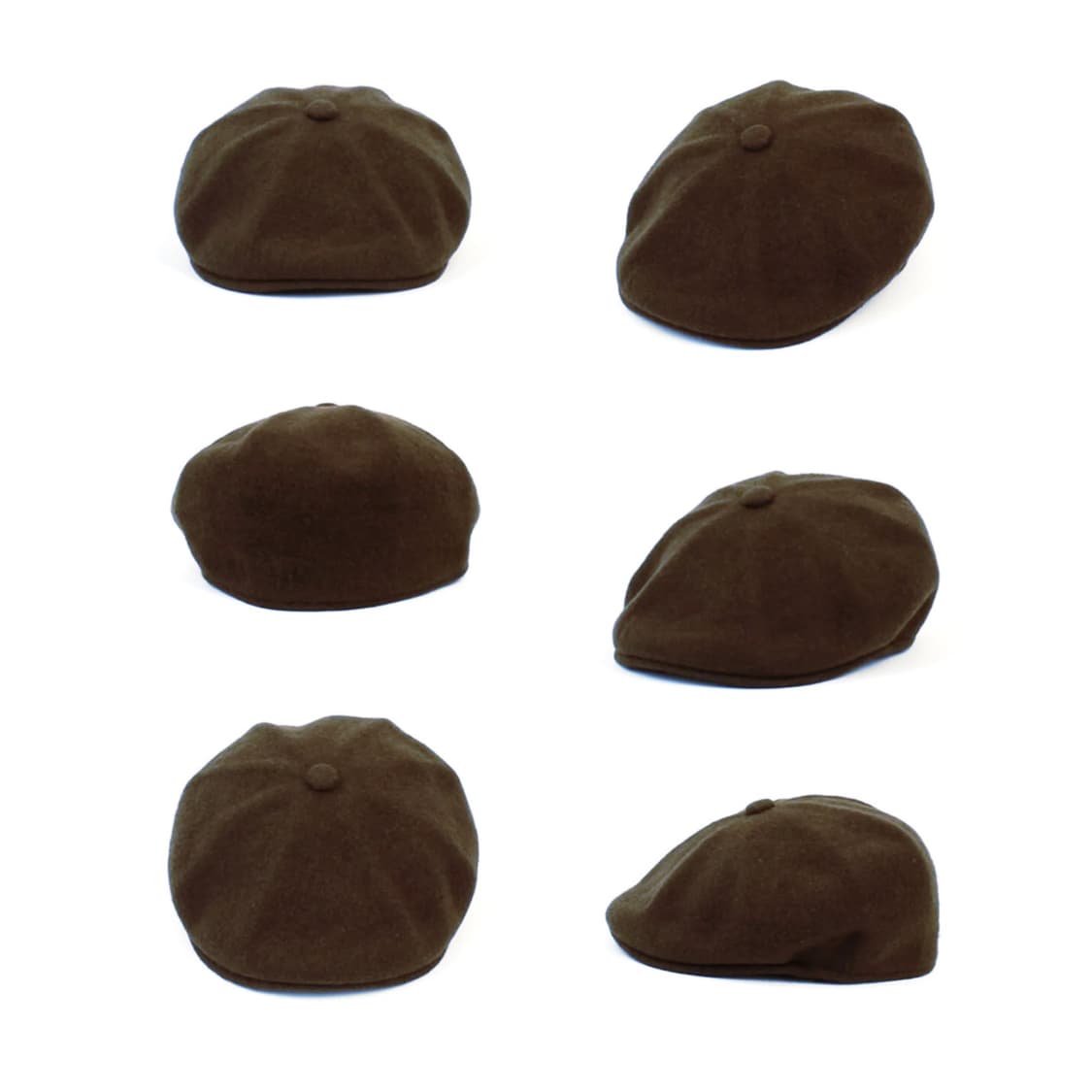 카키브라운 오버핏 뉴스보이 햇 상품이미지3