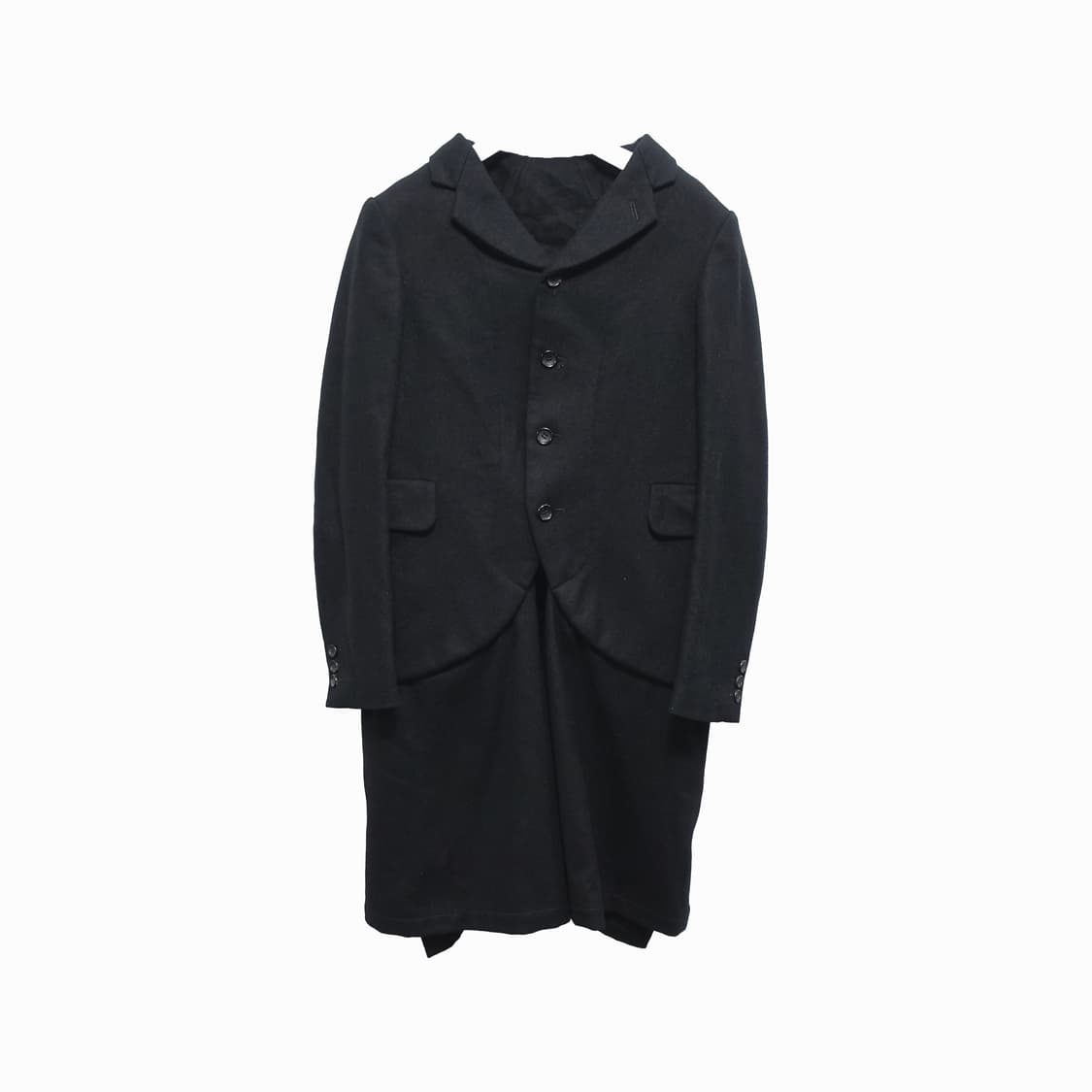 COMMEDESGARCONS 꼼데가르송 레이디 컬렉션 후드 레이어드 코트 상품이미지3