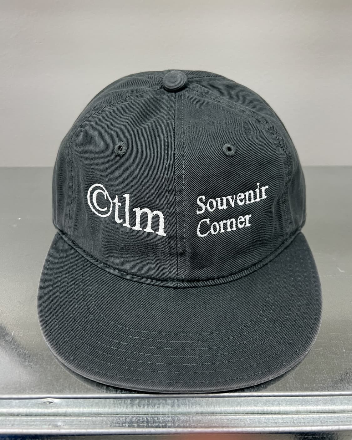 tlm Souvenir Corner 6 패널 캡 그레이 상품이미지3