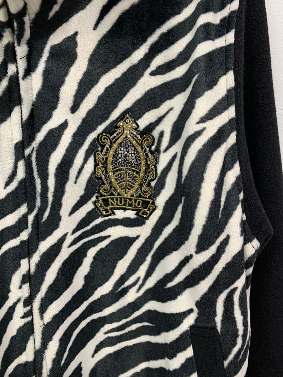 [NUMO] 오네갸루 지브라 퍼 집업 상품이미지9