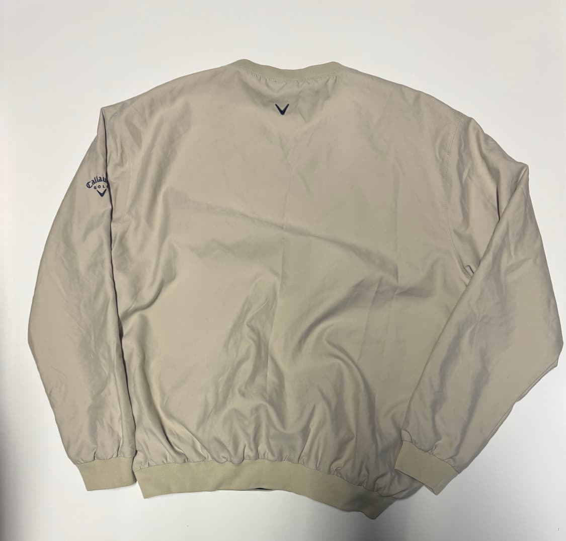 정품 캘러웨이 골프 빅사이즈 바람막이 브이넥 웜업 2XL 상품이미지2
