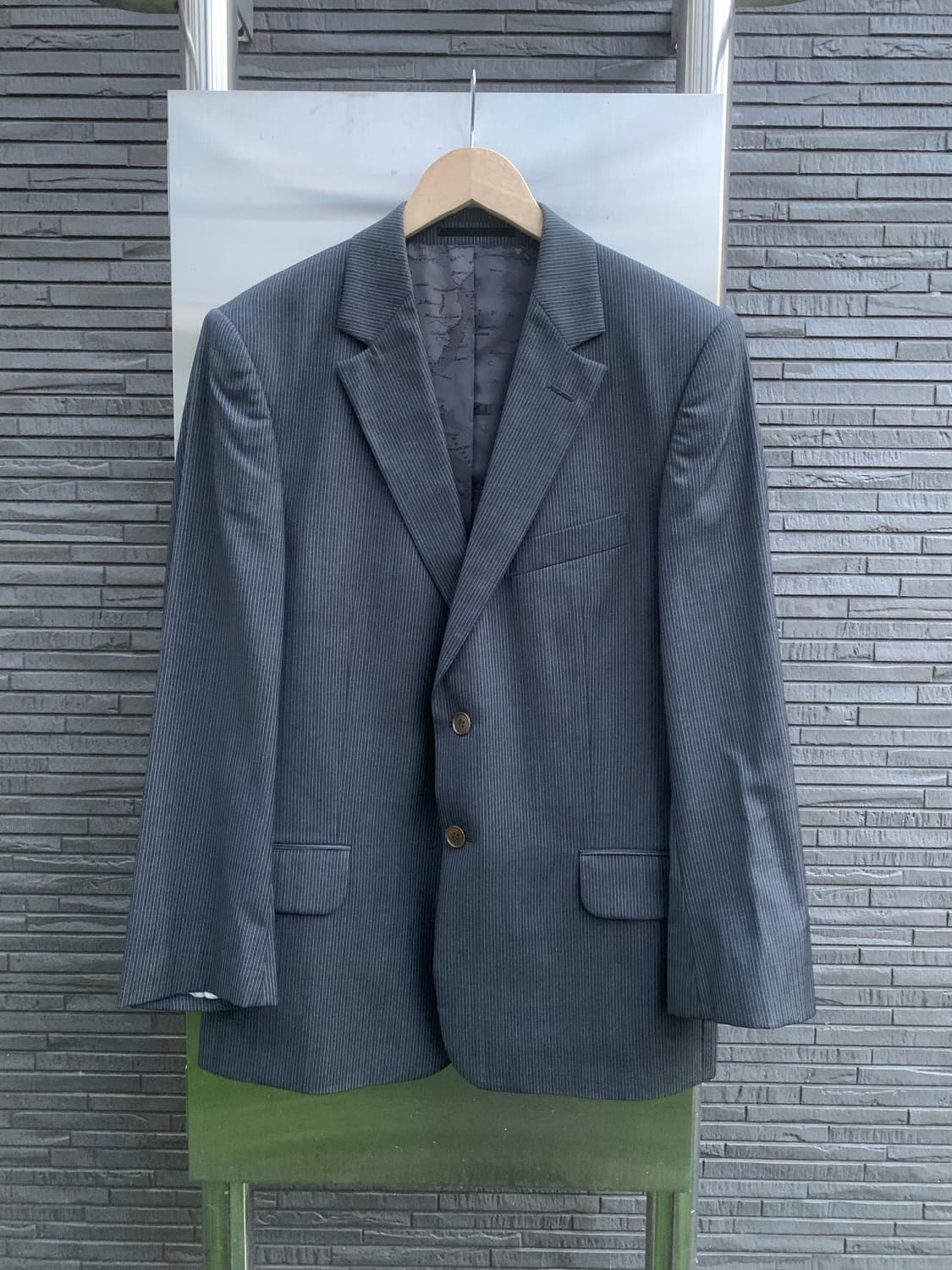 폴 스미스 스트라이프 정장 셋업 (grey) 상품이미지5
