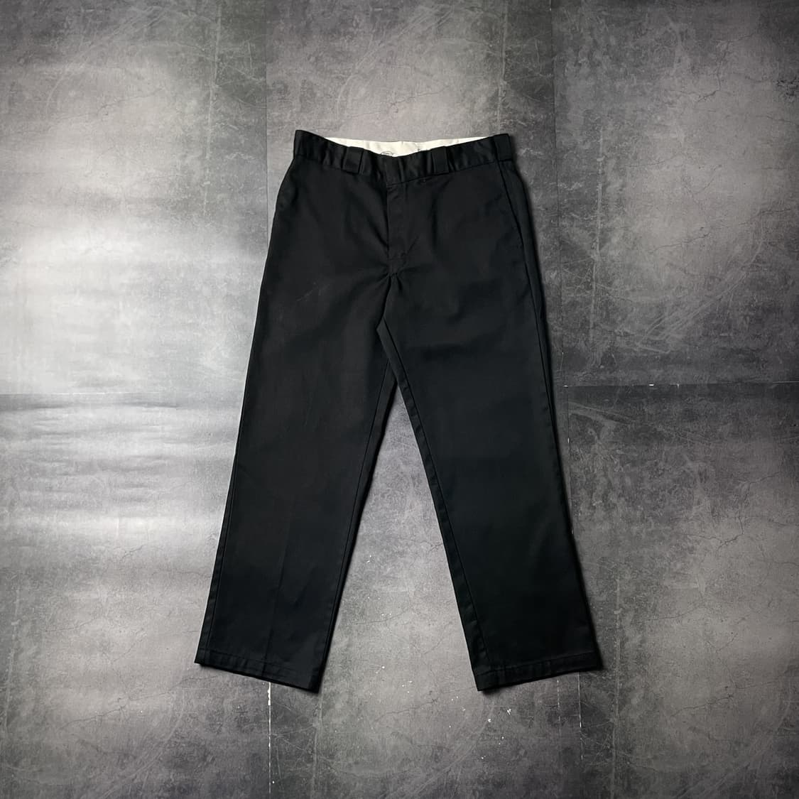 DICKIES 디키즈874 빈티지 블랙 코튼 워크 팬츠 A00826 상품이미지1