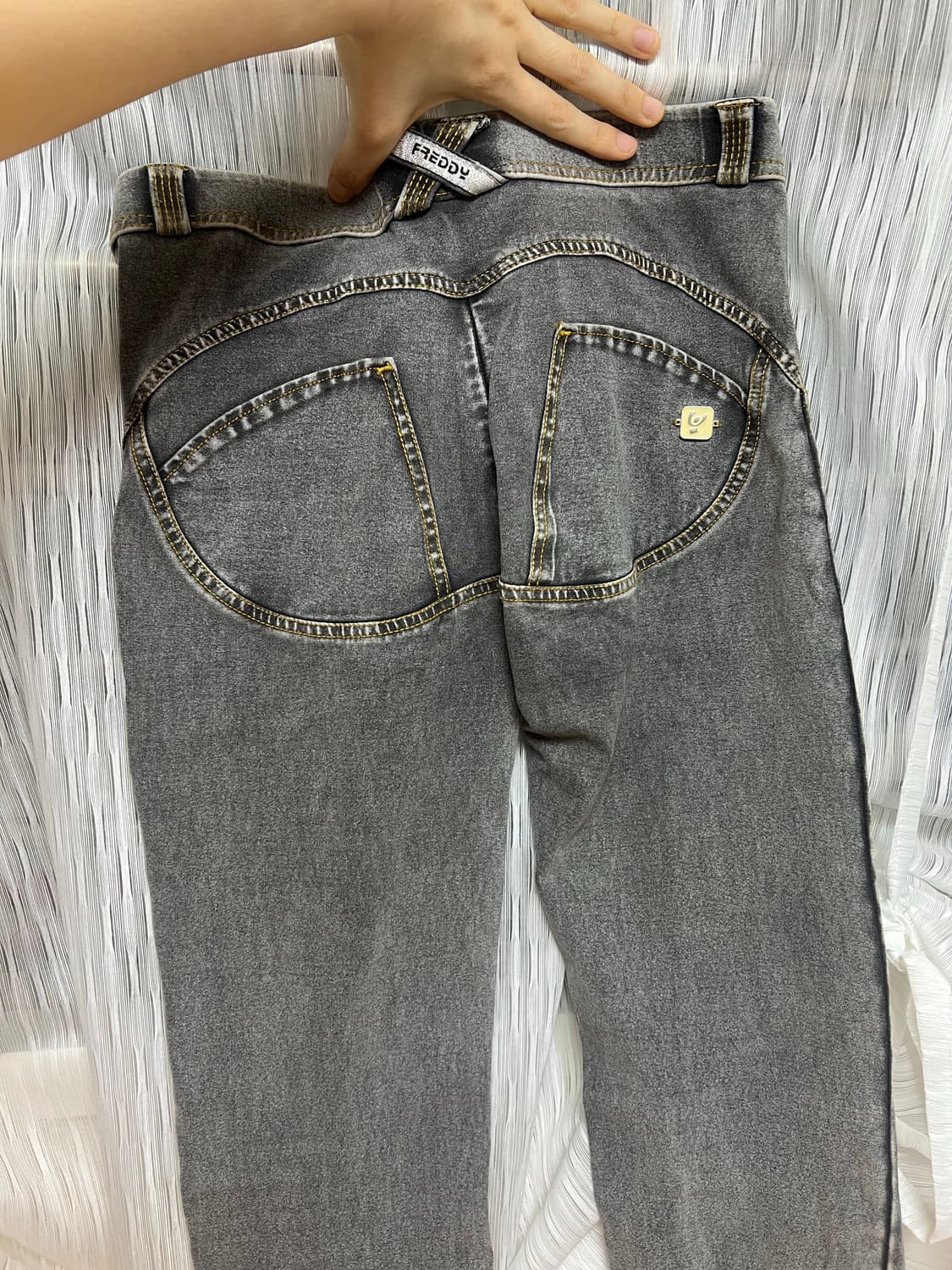 10만원대 애플힙 힙업청바지 프레디진 그레이 레깅스 상품이미지1