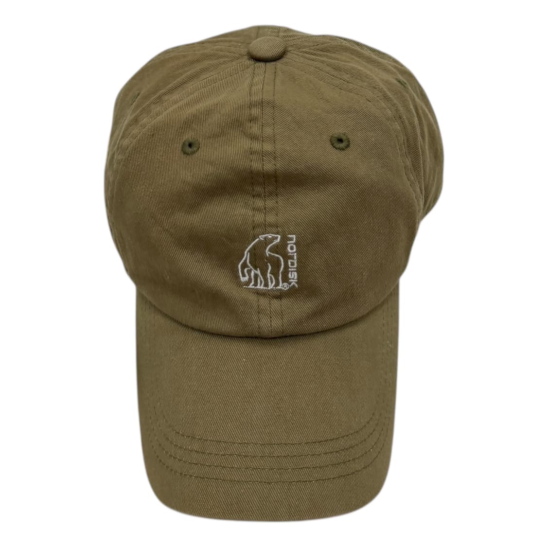 노르디스크 폴라베어 로고 코튼 볼캡 카키 상품이미지1