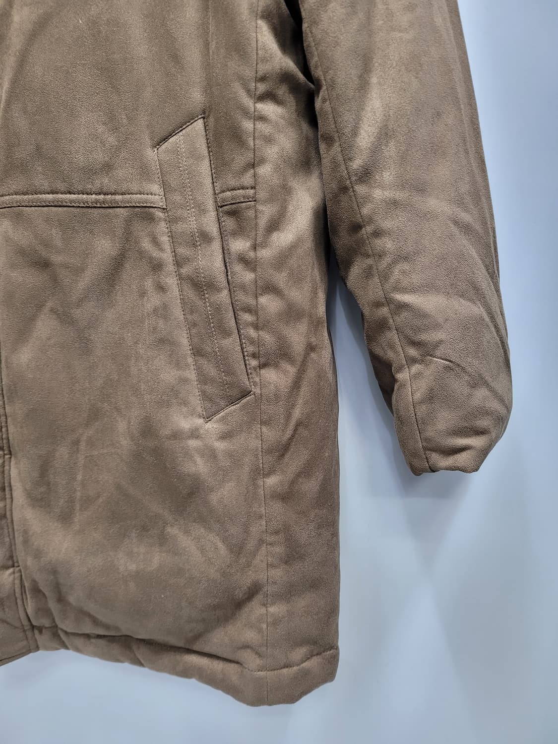 GALAXY 20FW 라이프스타일 스웨이드 구스 다운 자켓 / 남 100 상품이미지6