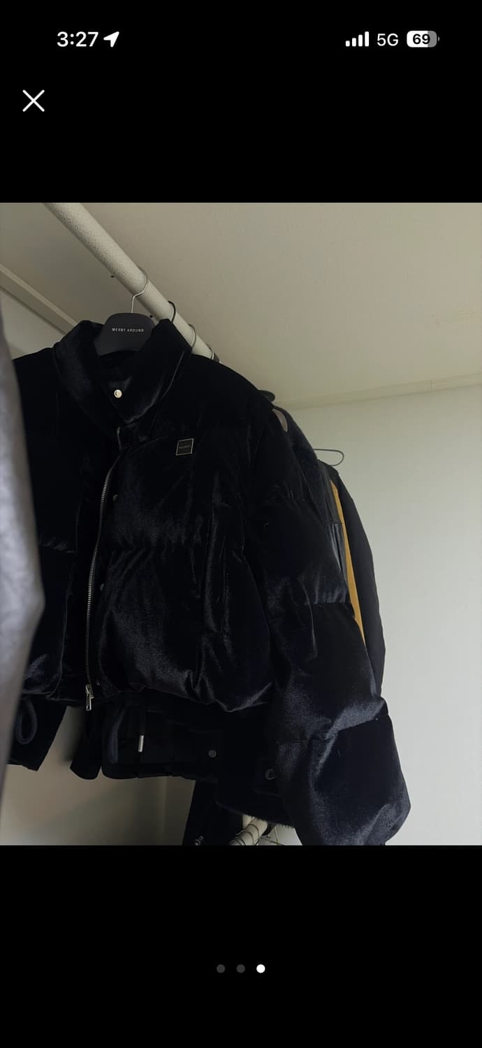 아노에틱 투웨이 벨벳 패딩 덕다운 상품이미지3