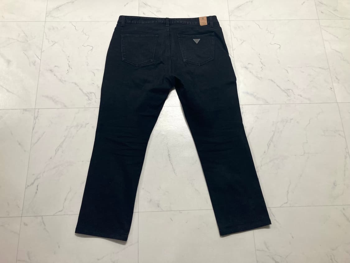 게스 기모 안감 블랙진 데님팬츠 36-38 상품이미지2