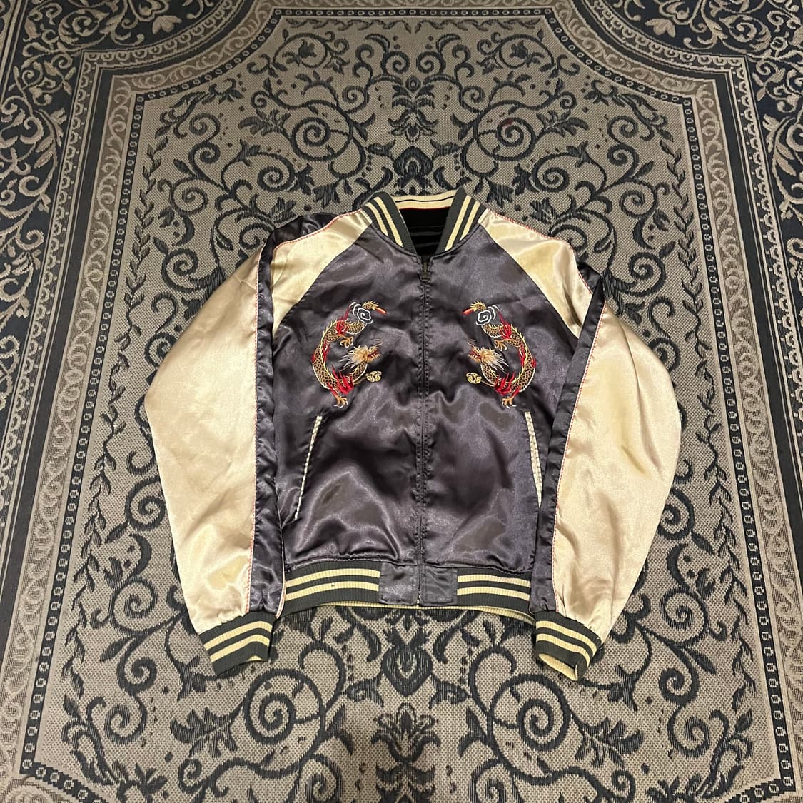 빈티지 리버서블 스카쟌 자켓/W2541 상품이미지1