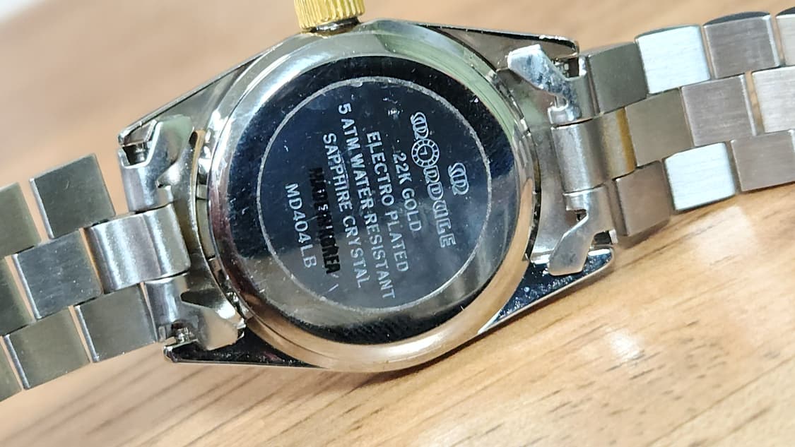 # 빈티지 콤비 22K 금도금 여성 명품시계 급처 상품이미지7