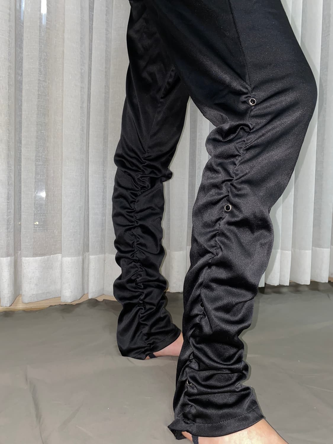 코팅 셔링 팬츠 상품이미지2
