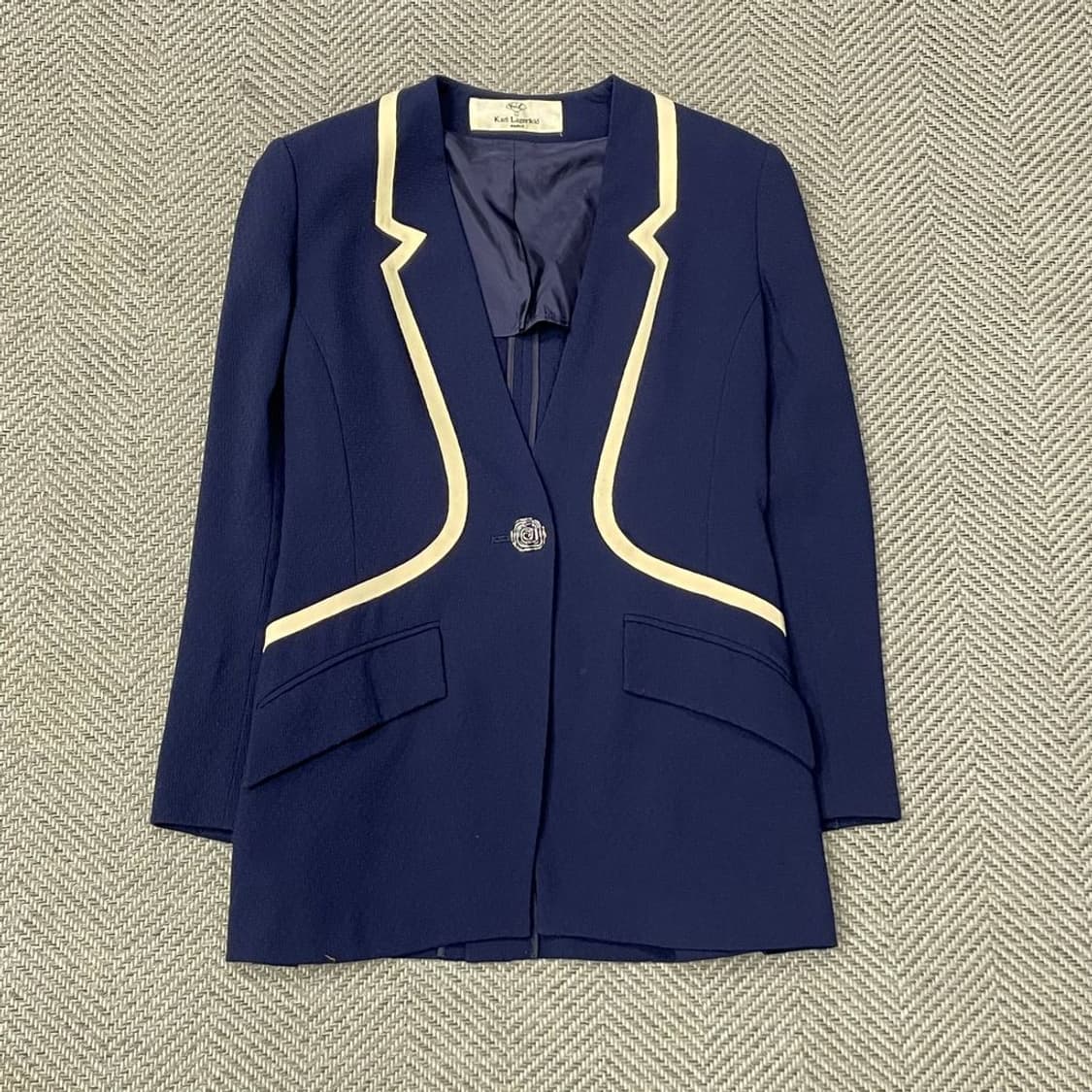 칼 라거펠트 울 트위드 자켓v0036 상품이미지1