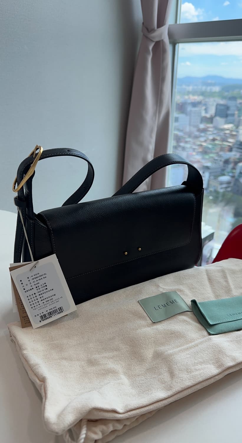 (새상품) 르메메 Sac Sortir 블랙 상품이미지5