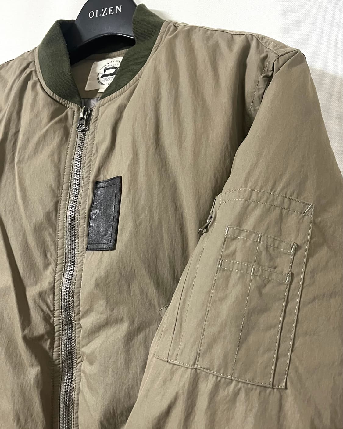 언노운피플 ma-1 패딩 봄버 상품이미지6