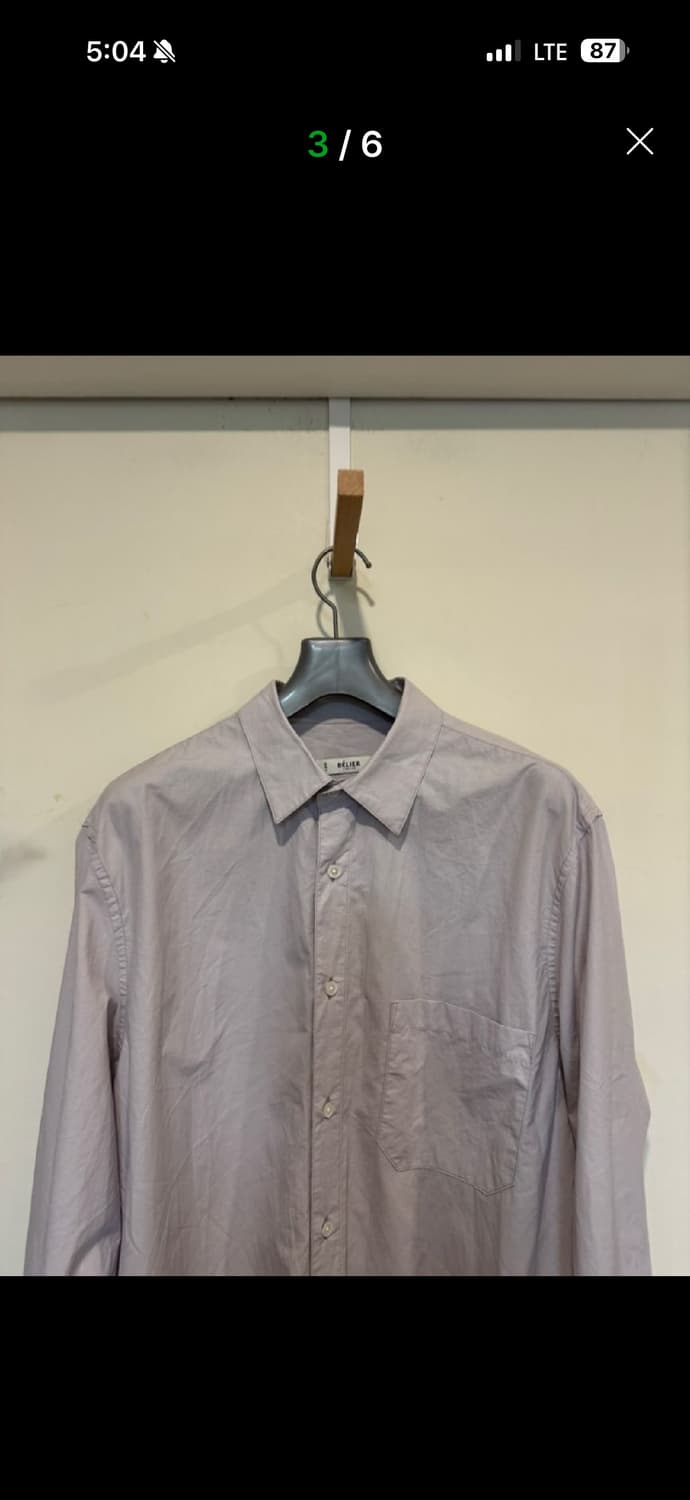 BELIER 벨리에 셔츠 상품이미지3