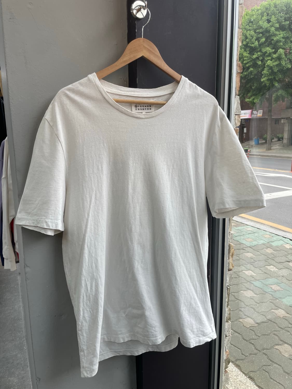 50/ 메종마르지엘라 레플리카 백로고 반팔 상품이미지2