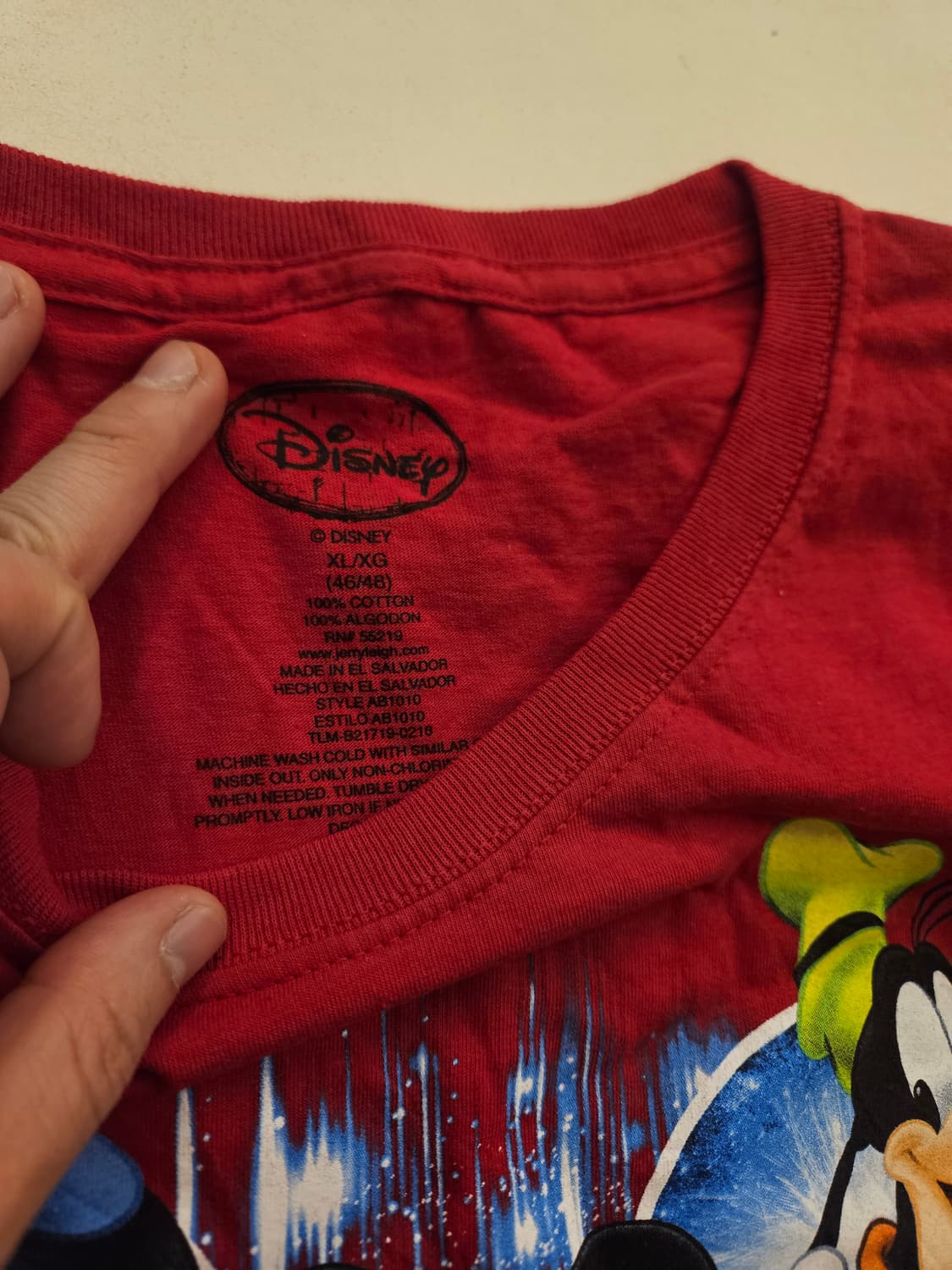 올드 디즈니 14,18 기념 반팔  상품이미지3