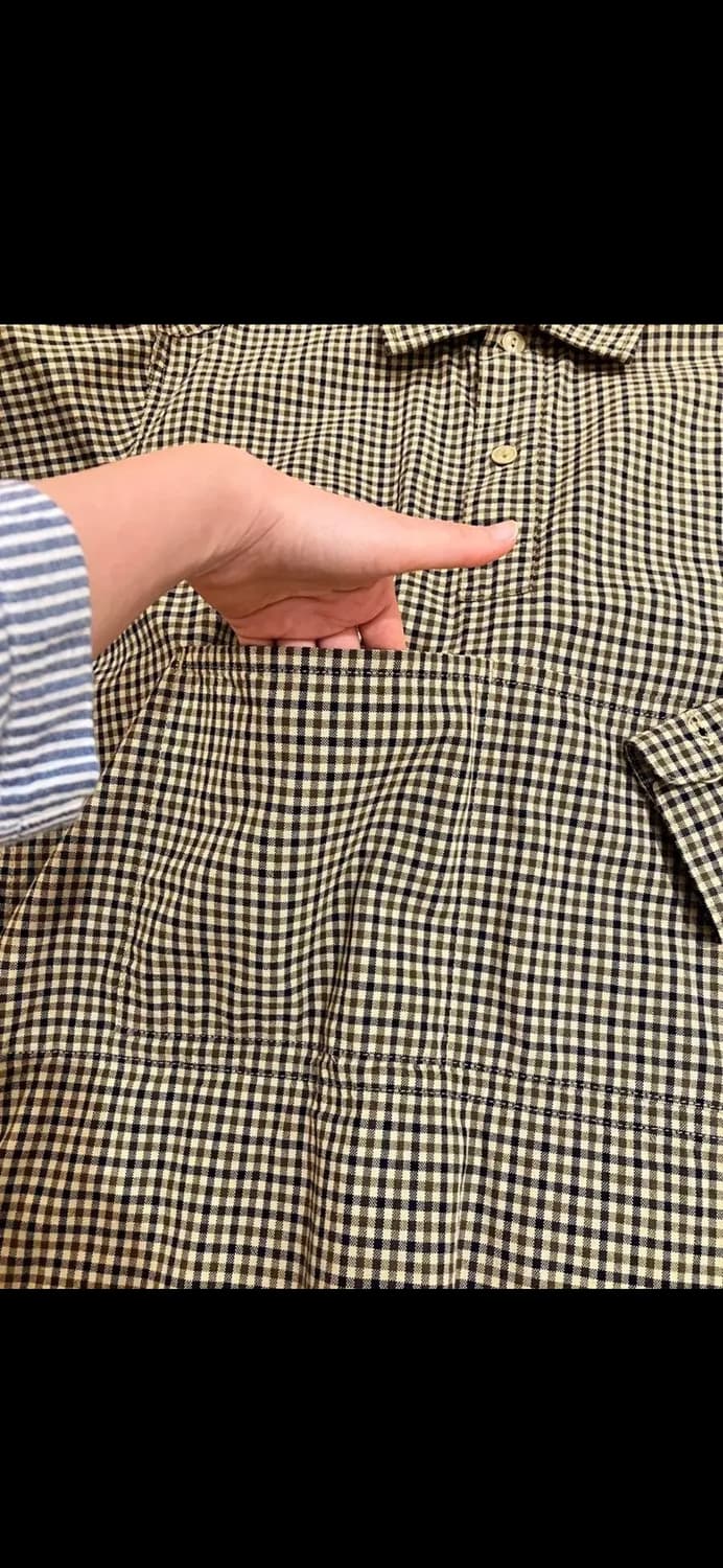 SASSAFRAS 풀오버 셔츠 M 상품이미지5