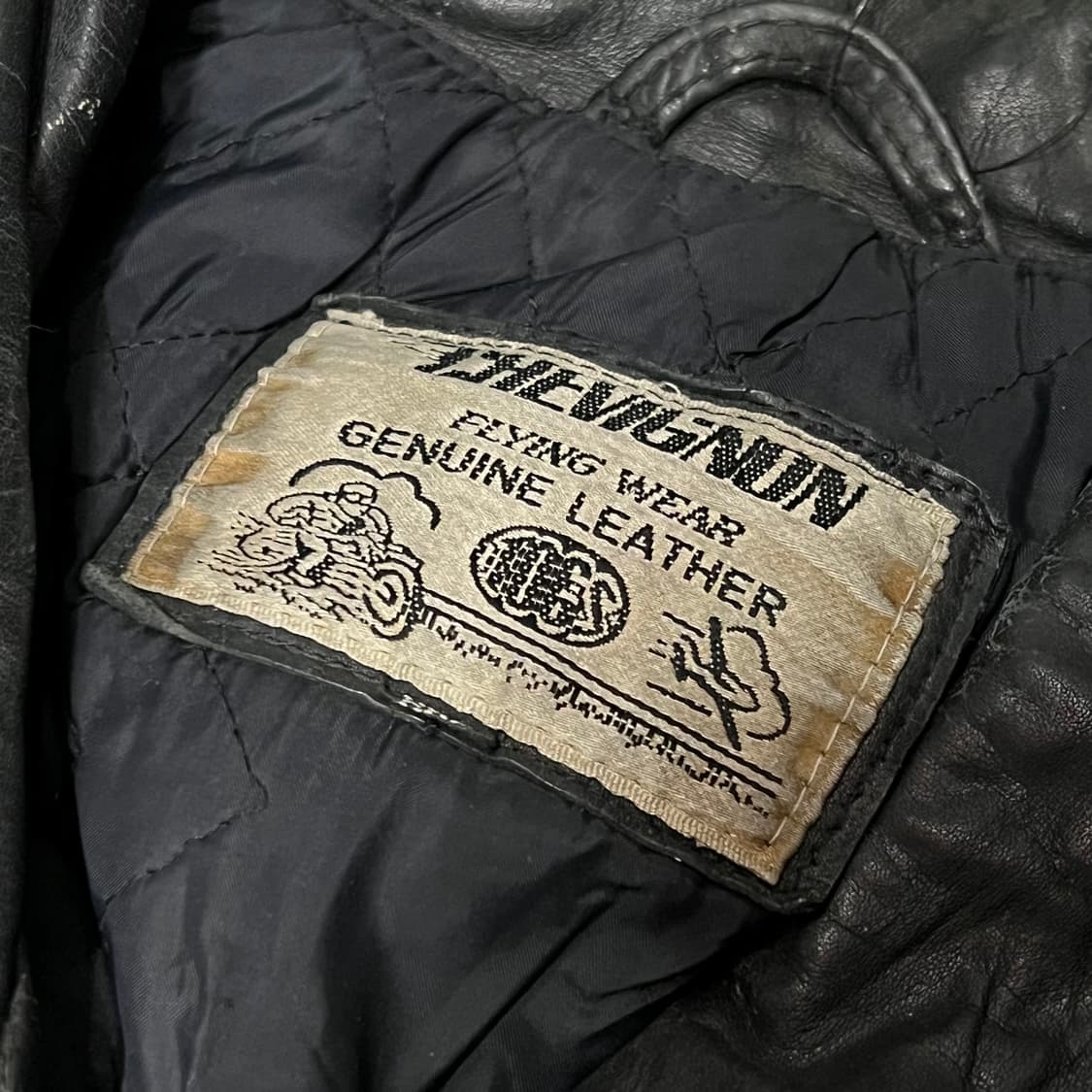  쉐비뇽 레더 봄버 자켓 y15096 상품이미지8