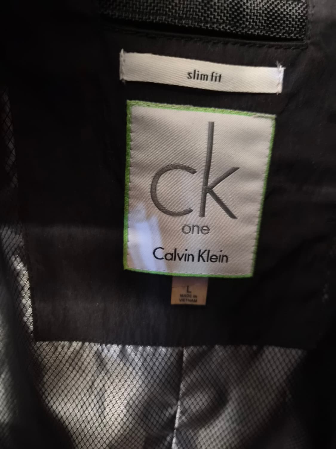 L) CK ONE 캘빈클라인 하이넥 자켓 팝니다 상품이미지5