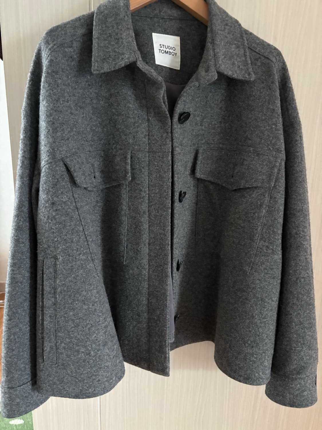 스튜이오톰보이 하프코트 상품이미지1