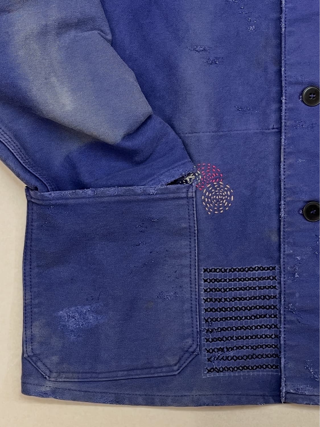 vintage French Moleskin Work Jacket 상품이미지3
