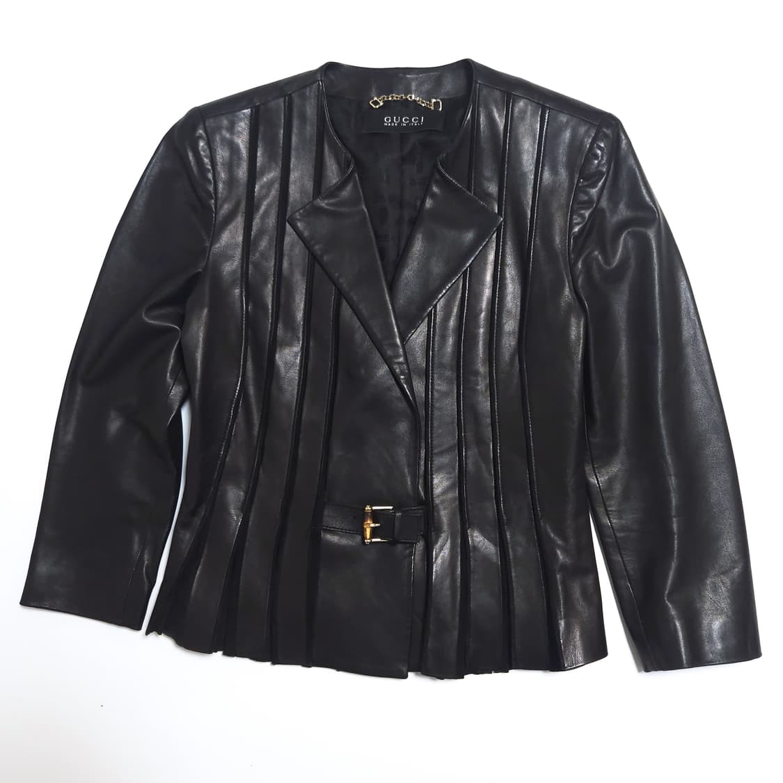 구찌 Gucci 05s 아카티브 램 레더 자켓 상품이미지3