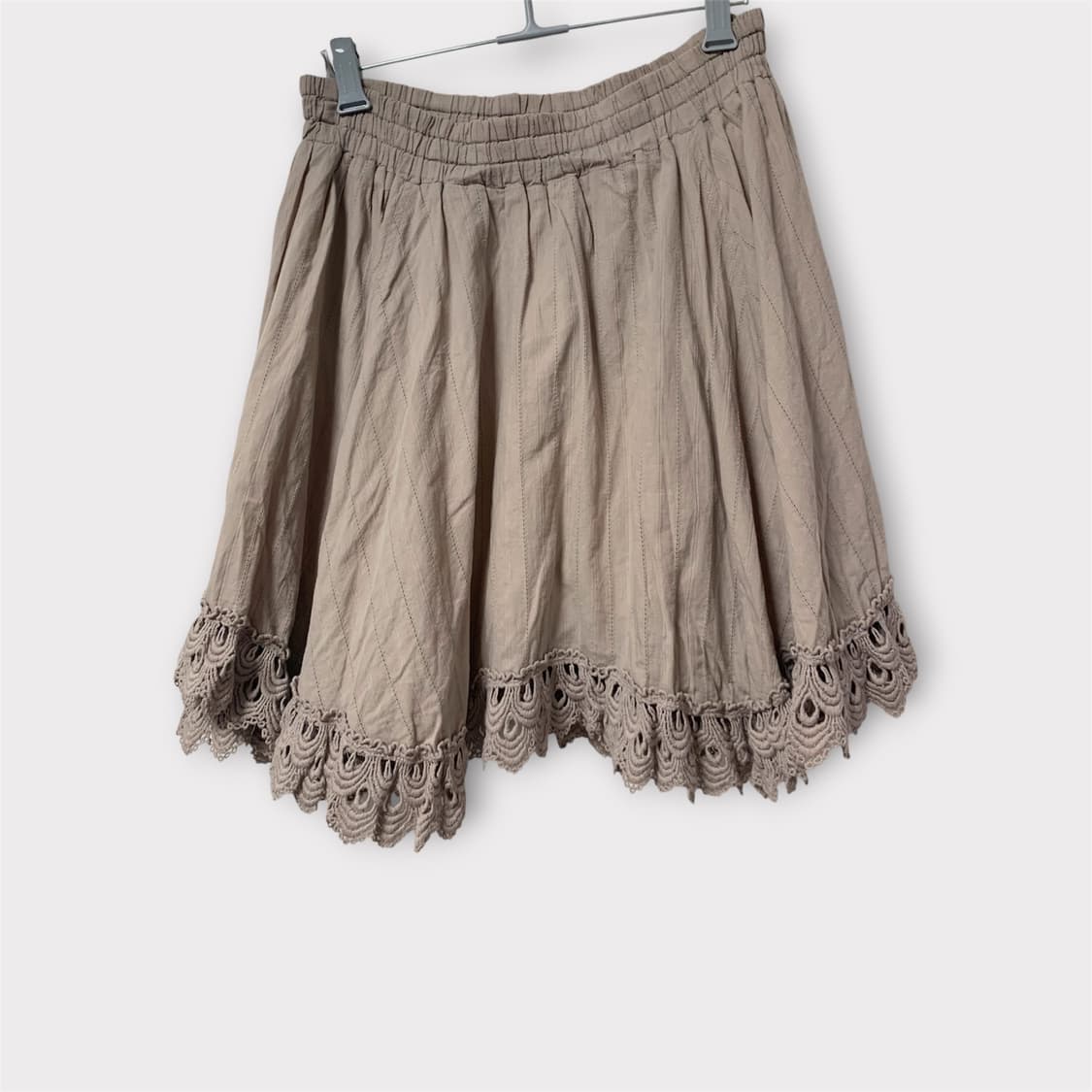 어쓰뮤직 레이스트리밍 모리걸하구미 레이어드 미니스커트 상품이미지6