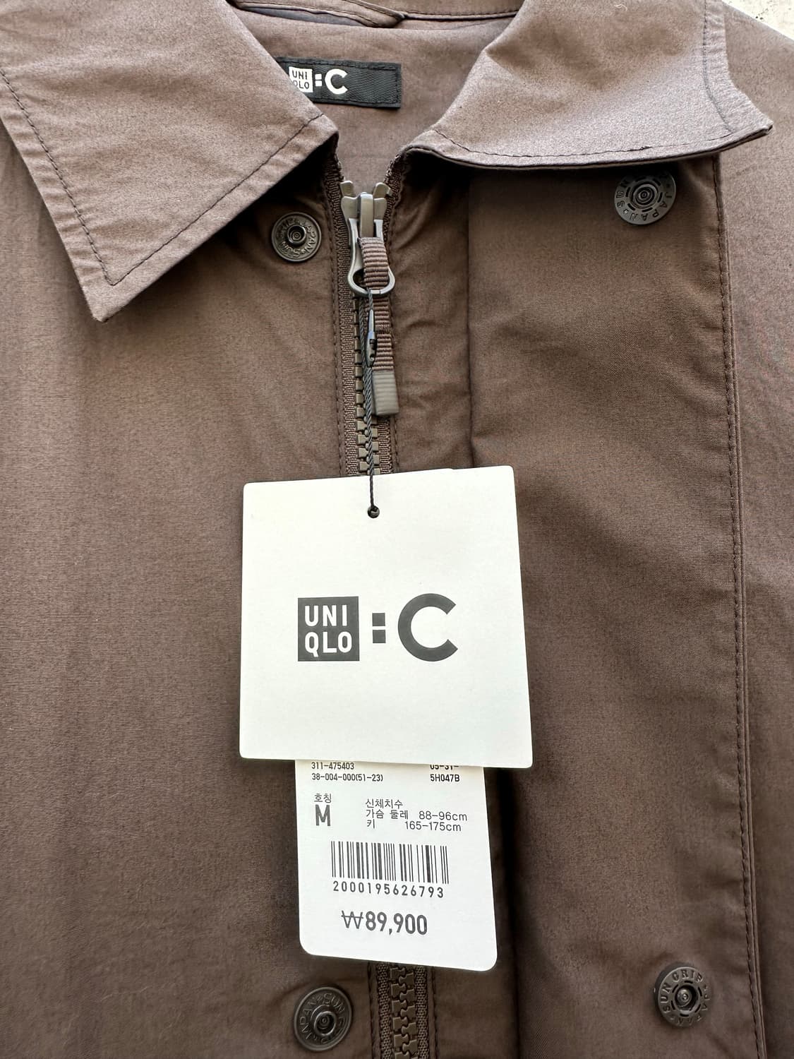 유니클로 C 코튼 쇼트 블루종 상품이미지8