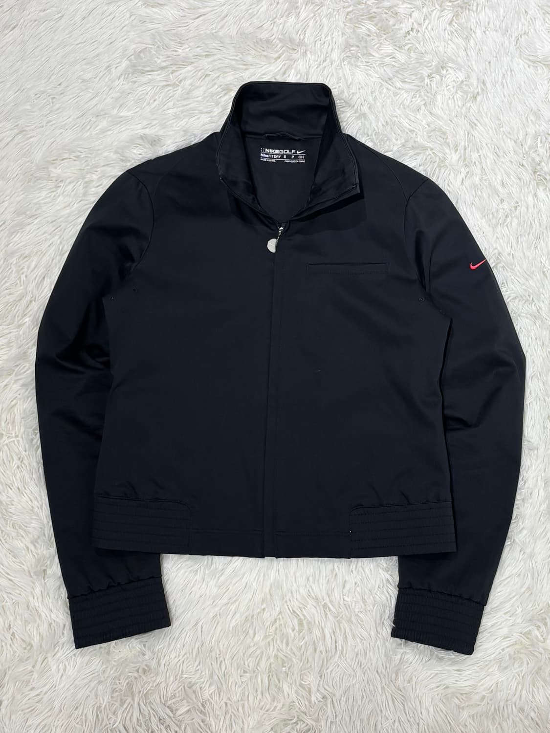 나이키 골프 사이드 스우시 블랙 자켓 상품이미지3
