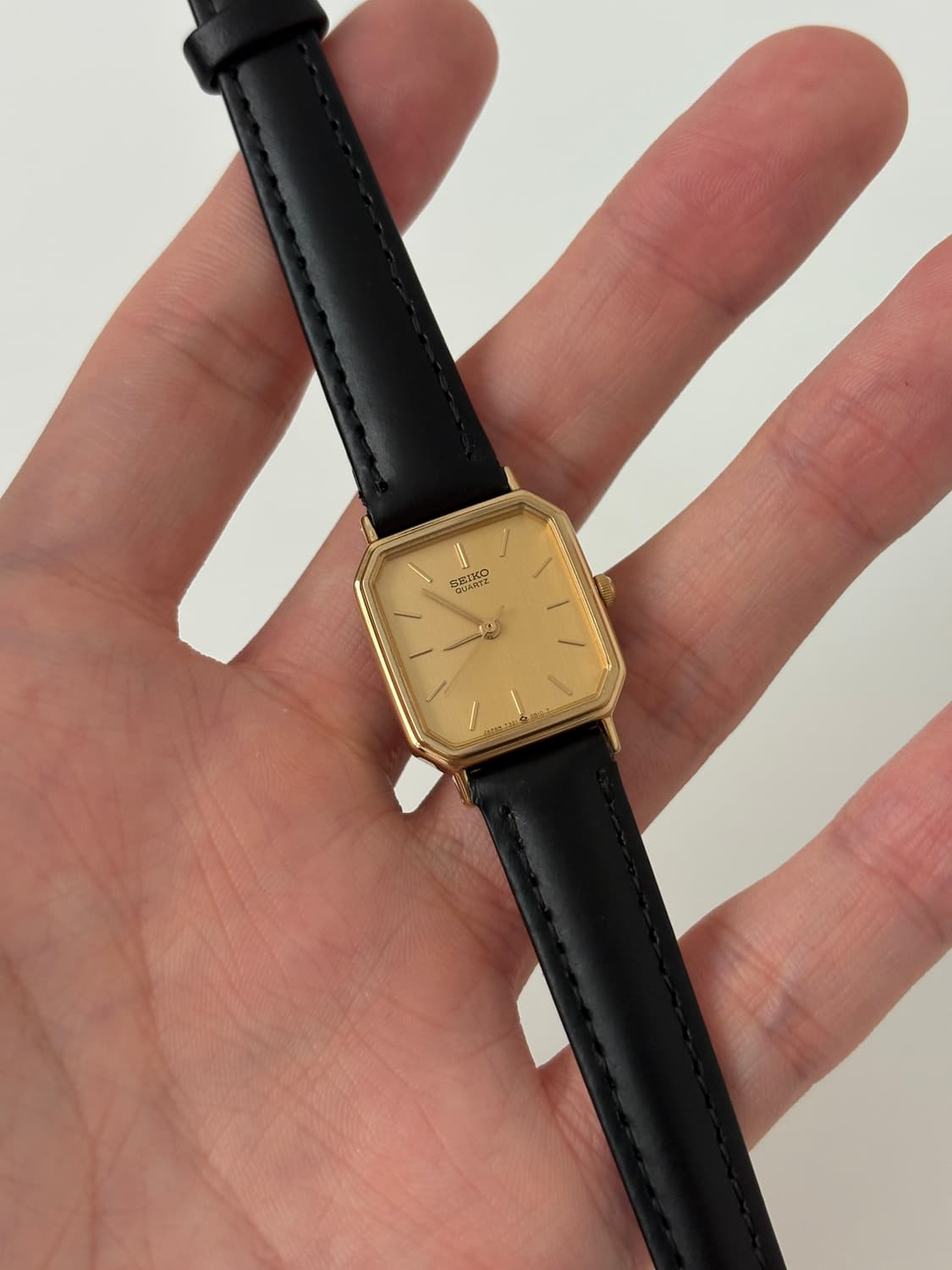 1980s Gold Octagon Ladies Quartz 상품이미지2