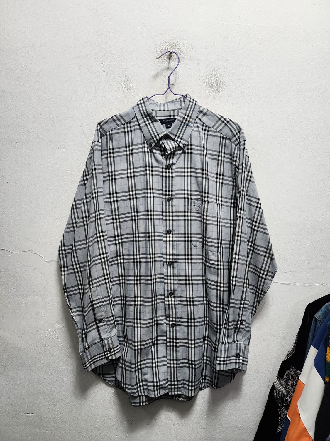 버버리 노바체크 긴팔셔츠  상품이미지1