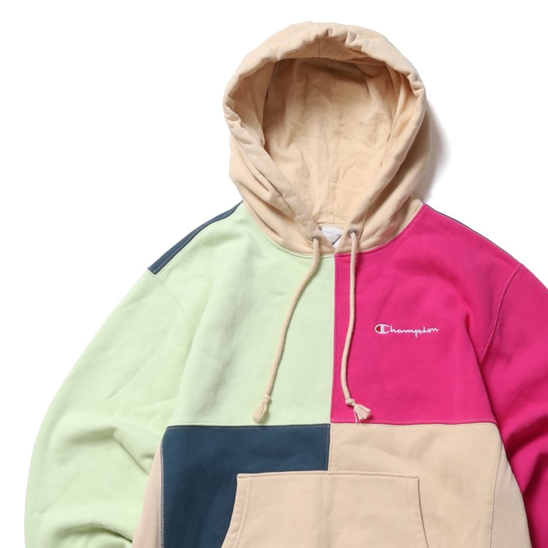 챔피온 Champion Patch Work Hoodie  상품이미지2