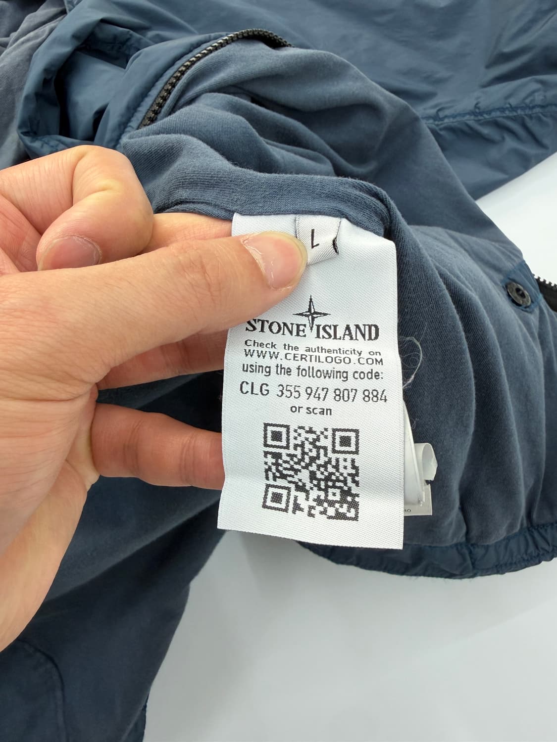 Stone Island 크링클랩스 NY 후드 자켓 상품이미지9