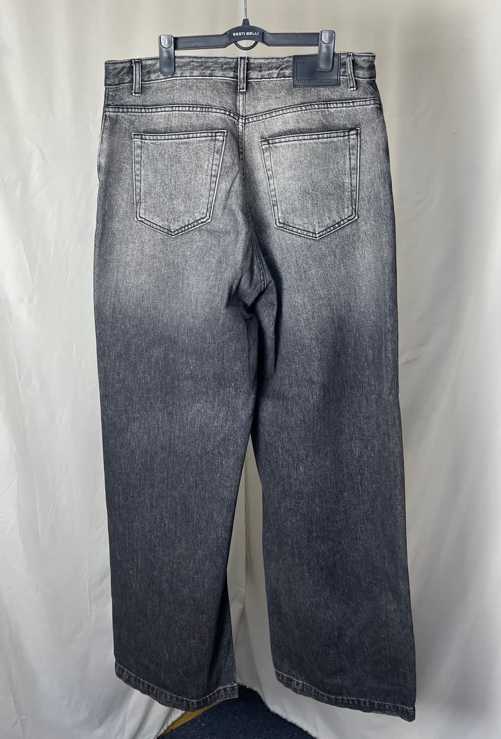 [에러스익셉티드] 커브드 데님 팬츠 상품이미지2